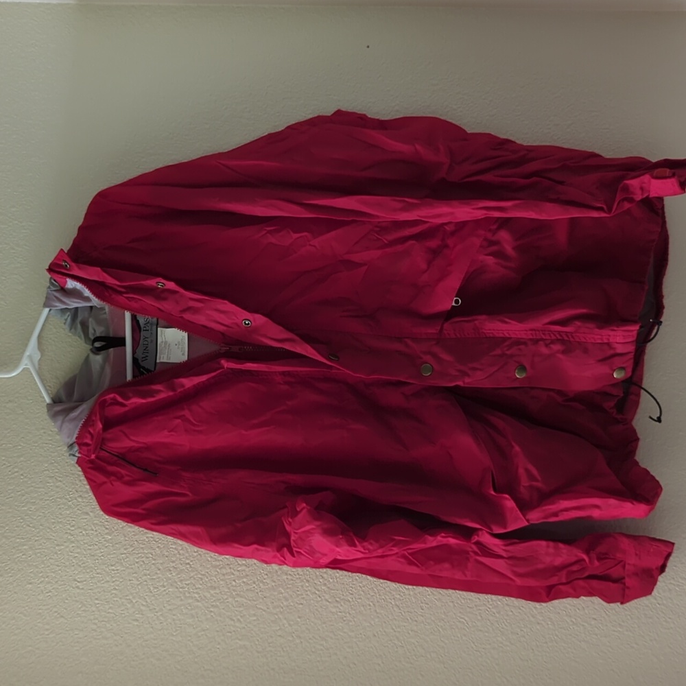 The North Face Red Windbreaker